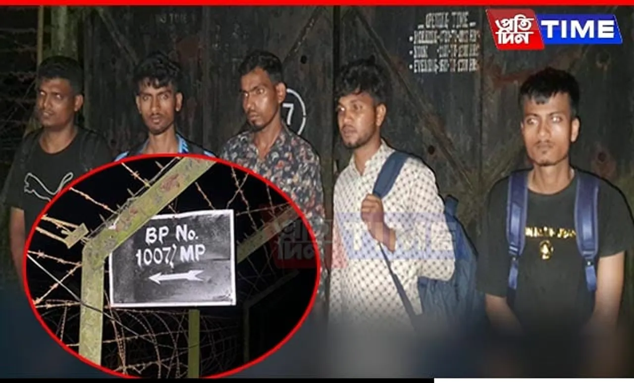 Assam Police Thwart Illegal Entry of 5 Bangladeshi Nationals at Border